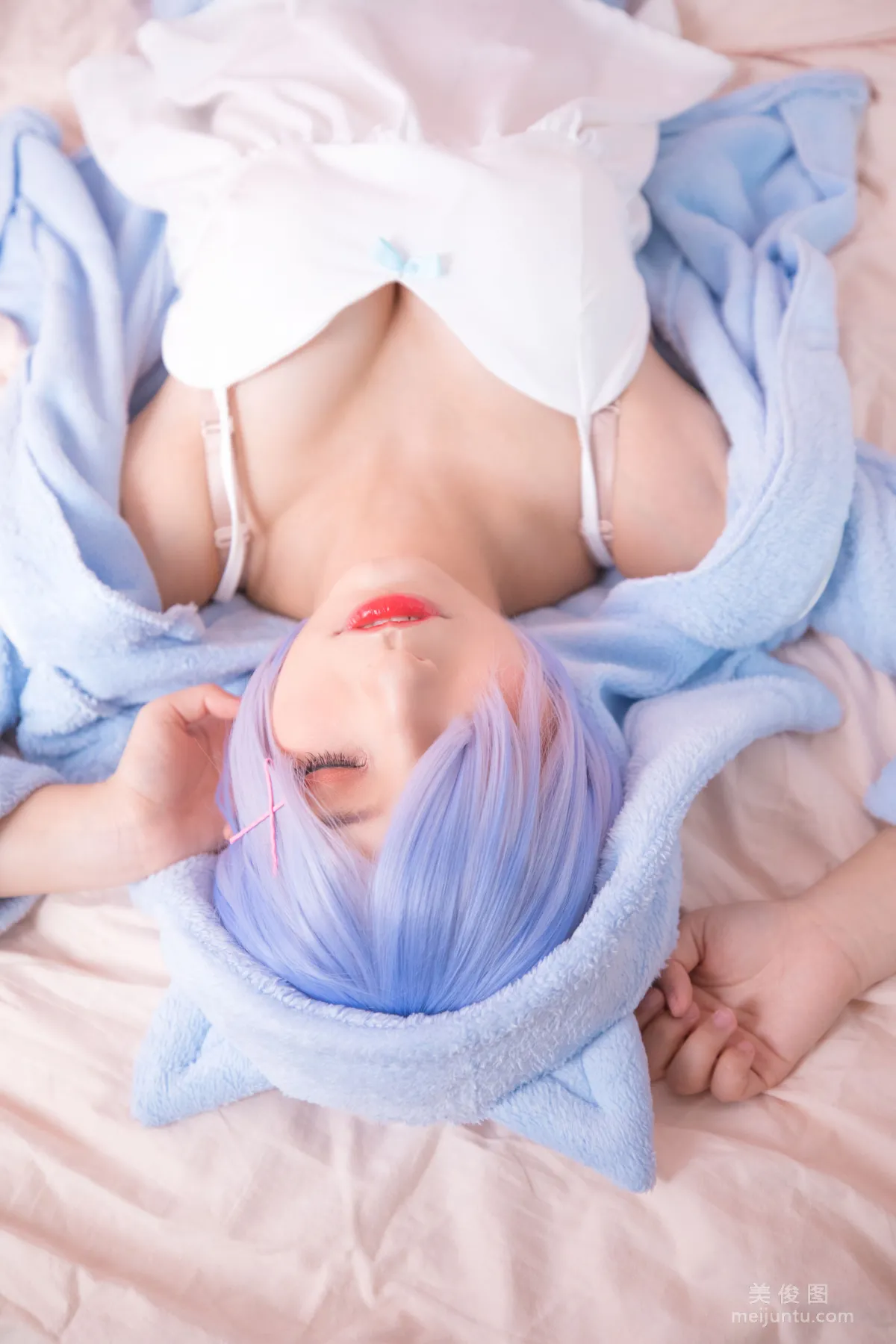 [網紅Coser] 古川kagura 《蕾姆》 寫真集 94