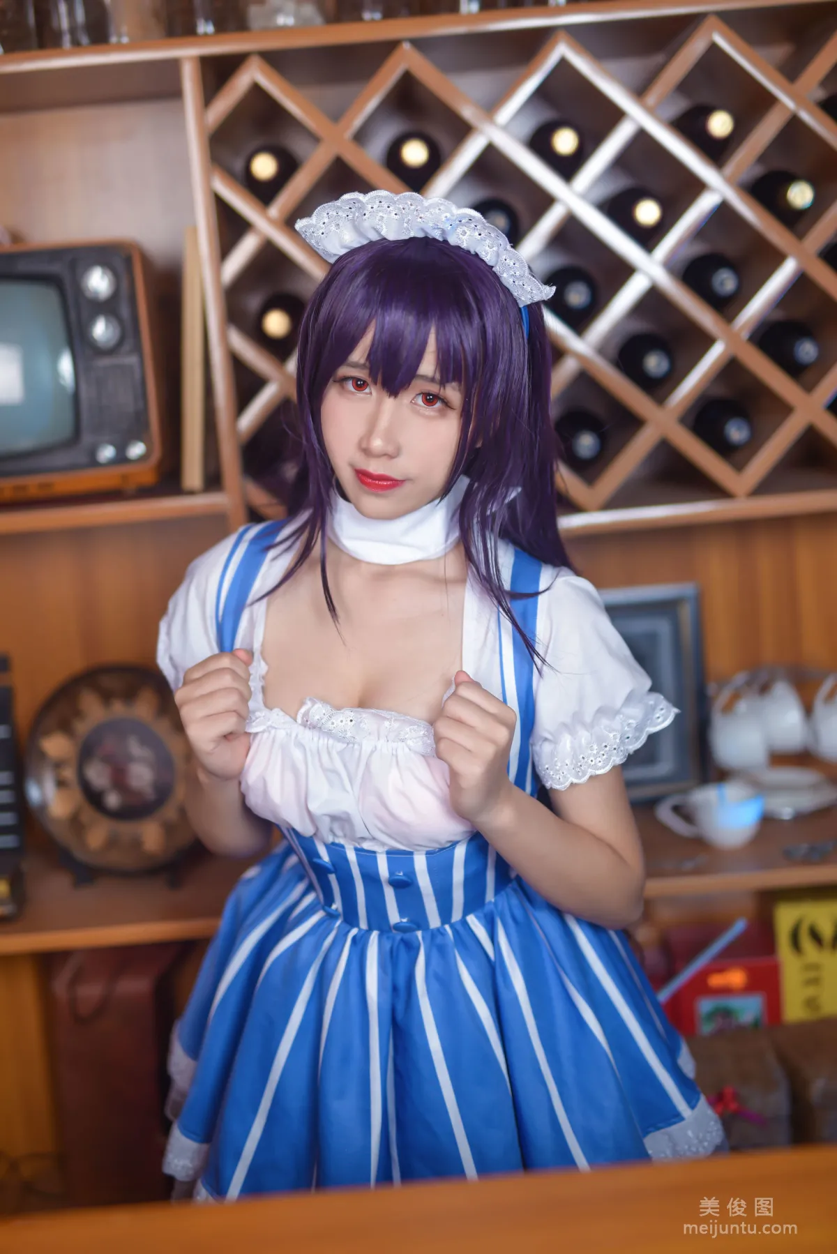 [網紅Coser] 九曲Jean 《加藤惠女仆》 寫真集 4