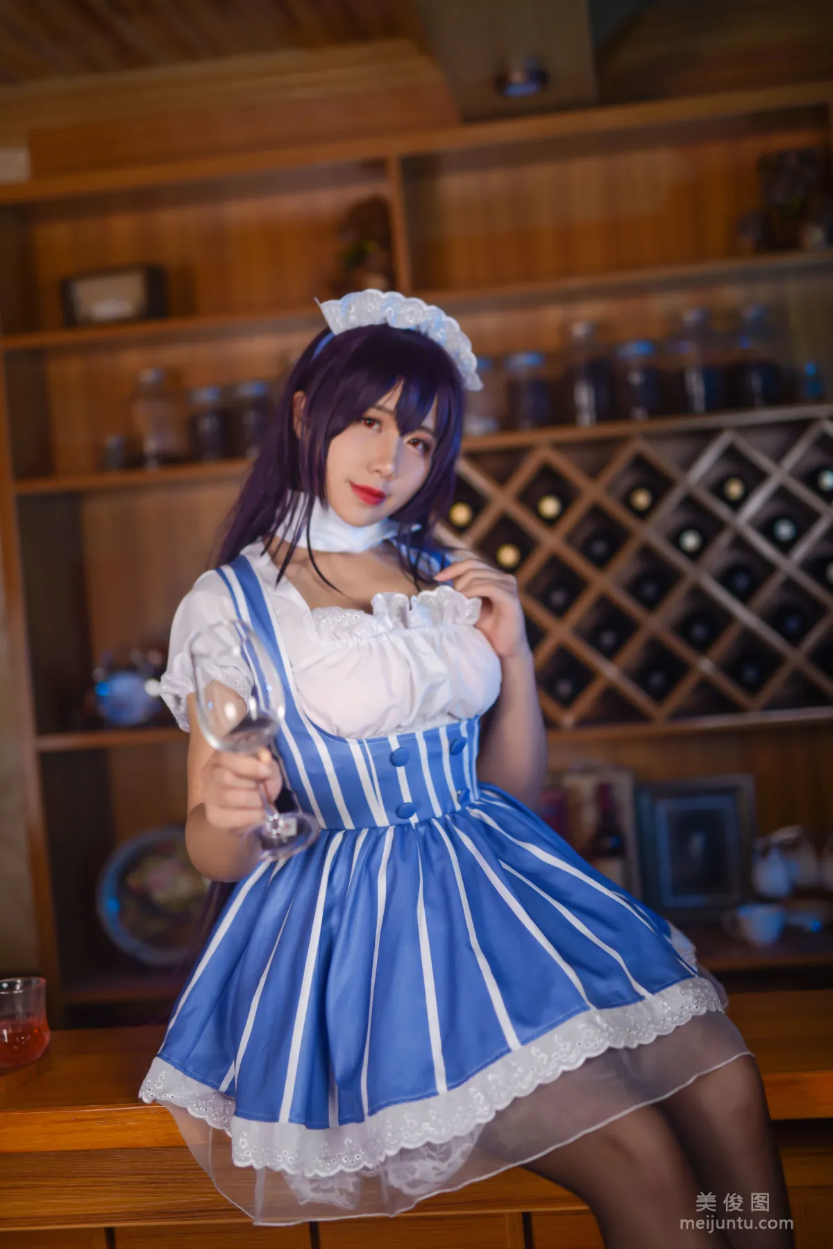 [網紅Coser] 九曲Jean 《加藤惠女仆》 寫真集 22