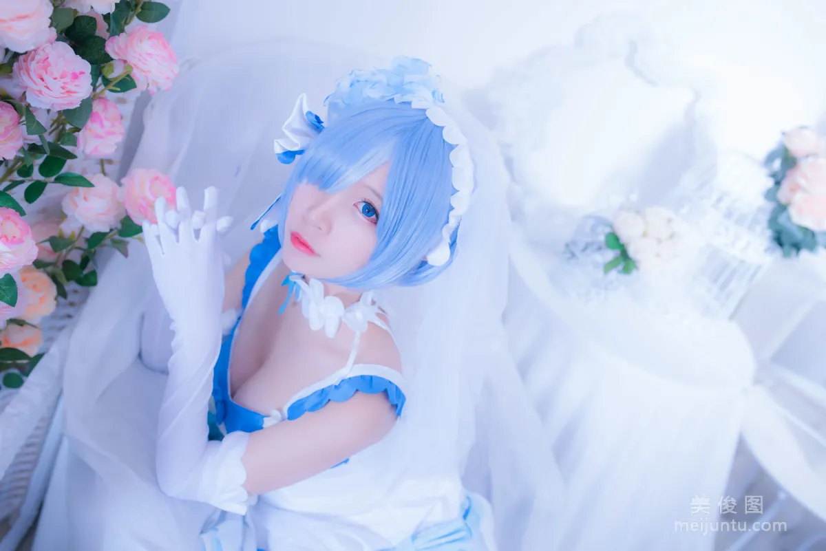 Coser二佐Nisa 《雷姆花嫁》 写真集4