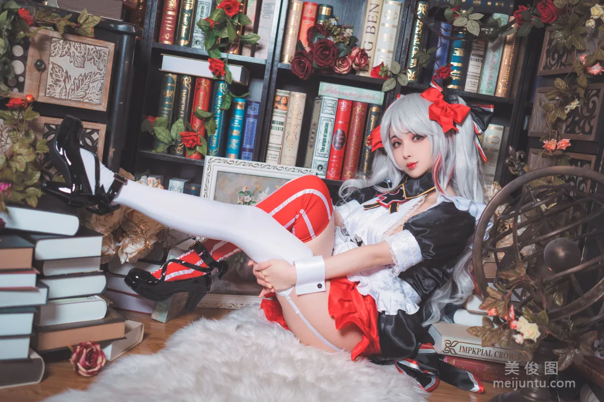 [網紅Coser] rioko涼涼子 《歐根女仆》 寫真集 7