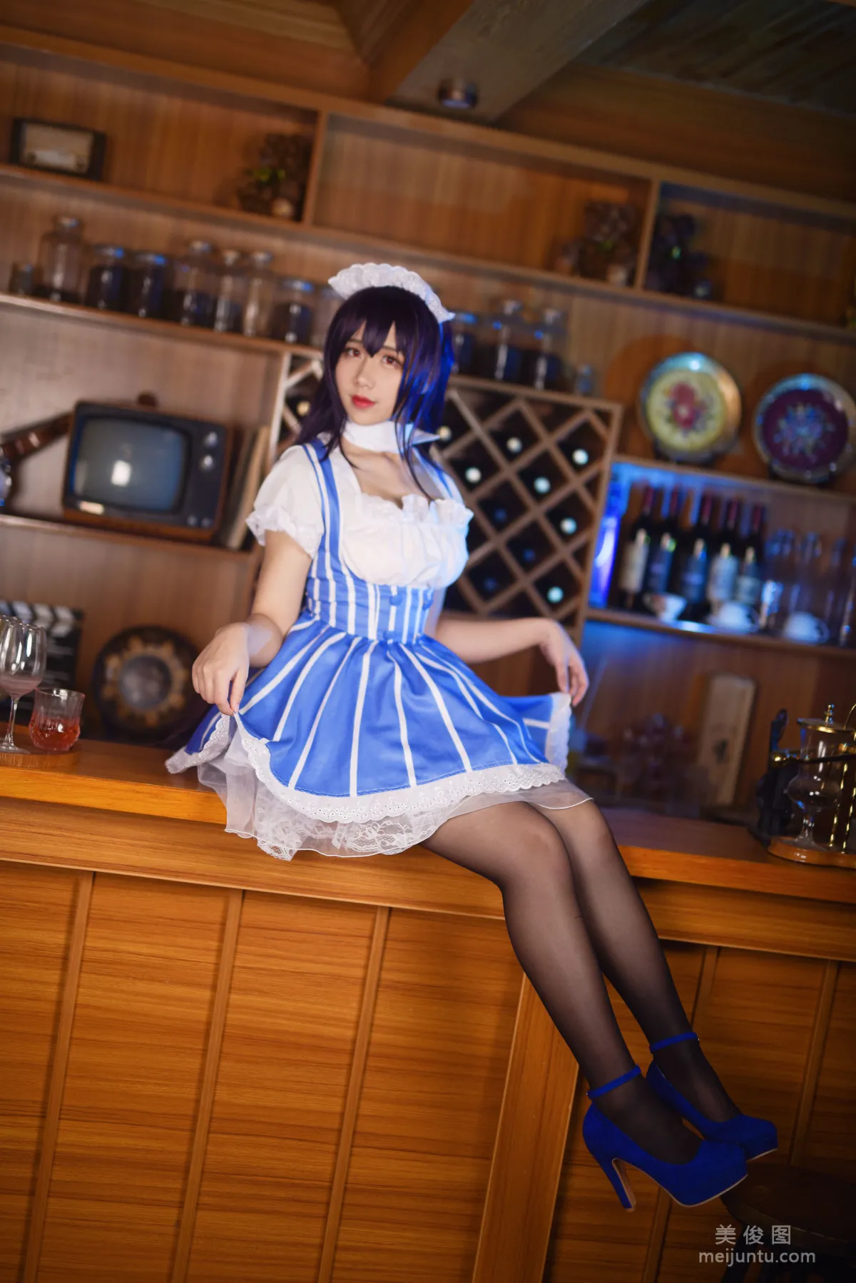 [網紅Coser] 九曲Jean 《加藤惠女仆》 寫真集 20