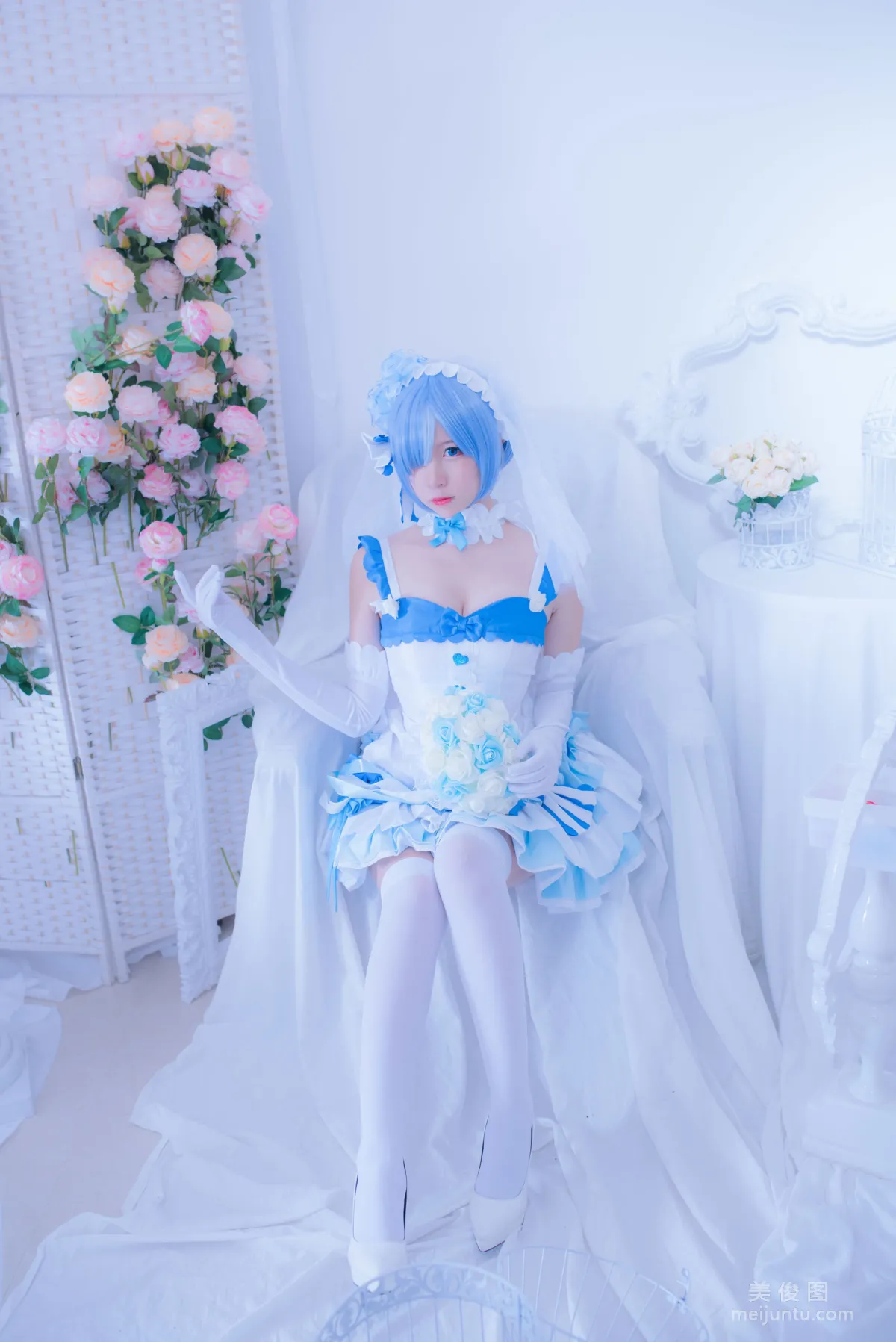 Coser二佐Nisa 《雷姆花嫁》 写真集9