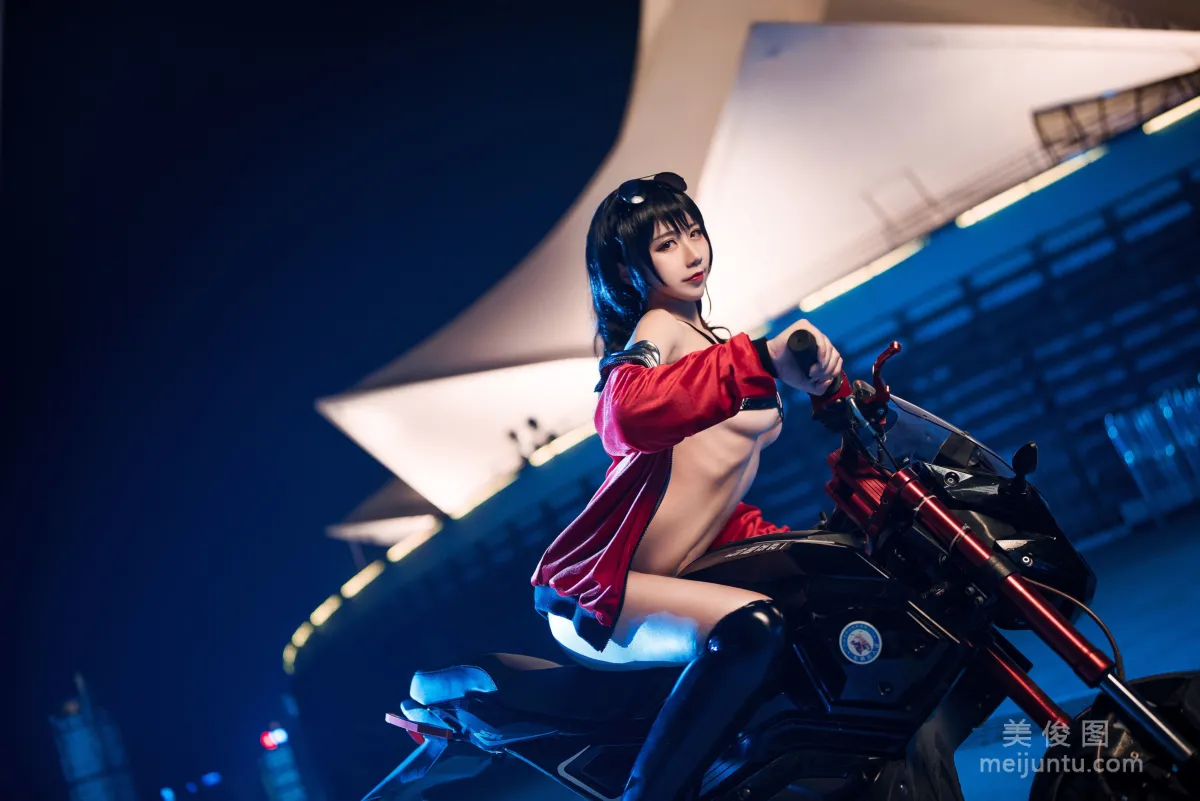 [网红Coser] 九曲Jean 《大凤机车》 写真集4
