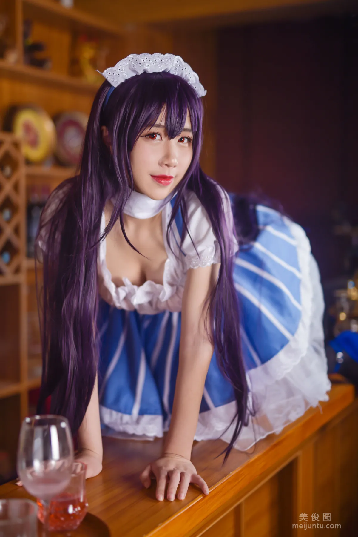 [網紅Coser] 九曲Jean 《加藤惠女仆》 寫真集 26