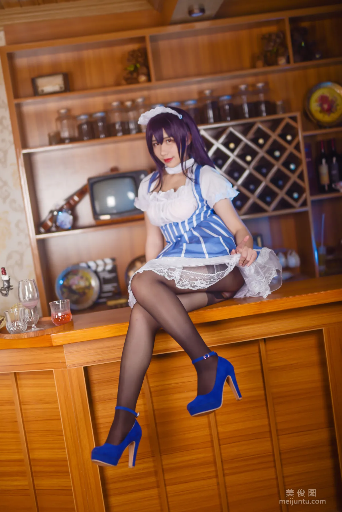 [網紅Coser] 九曲Jean 《加藤惠女仆》 寫真集 33