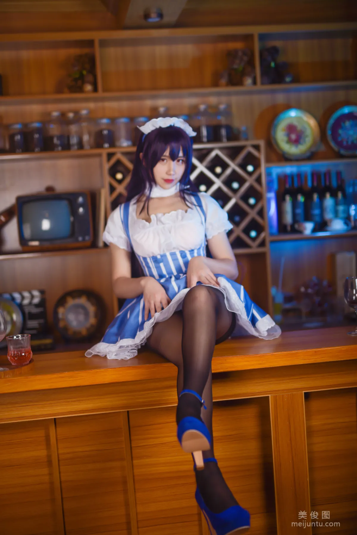 [網紅Coser] 九曲Jean 《加藤惠女仆》 寫真集 23
