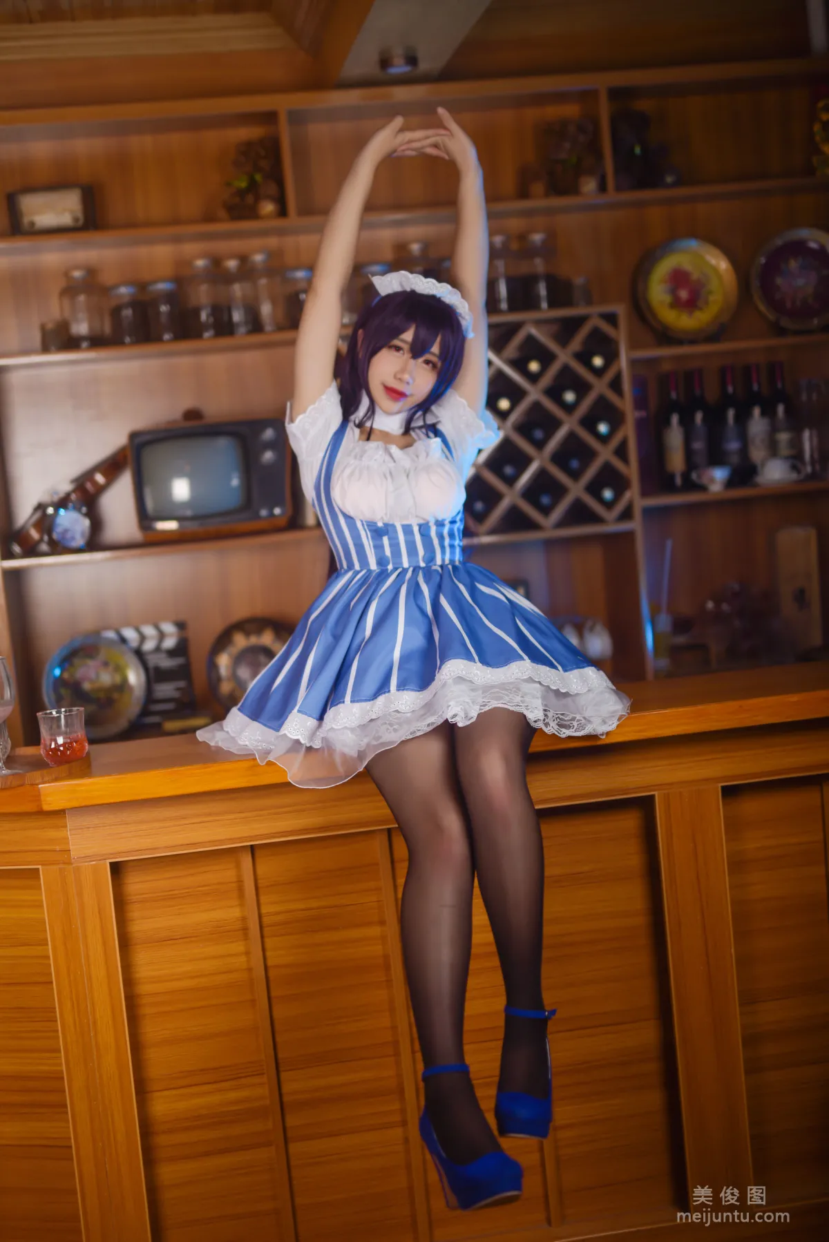 [網紅Coser] 九曲Jean 《加藤惠女仆》 寫真集 31