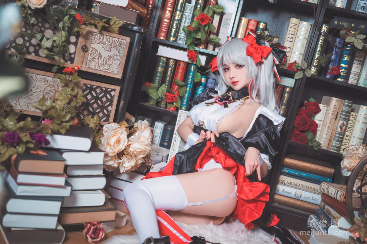 [網紅Coser] rioko涼涼子 《歐根女仆》 寫真集 8