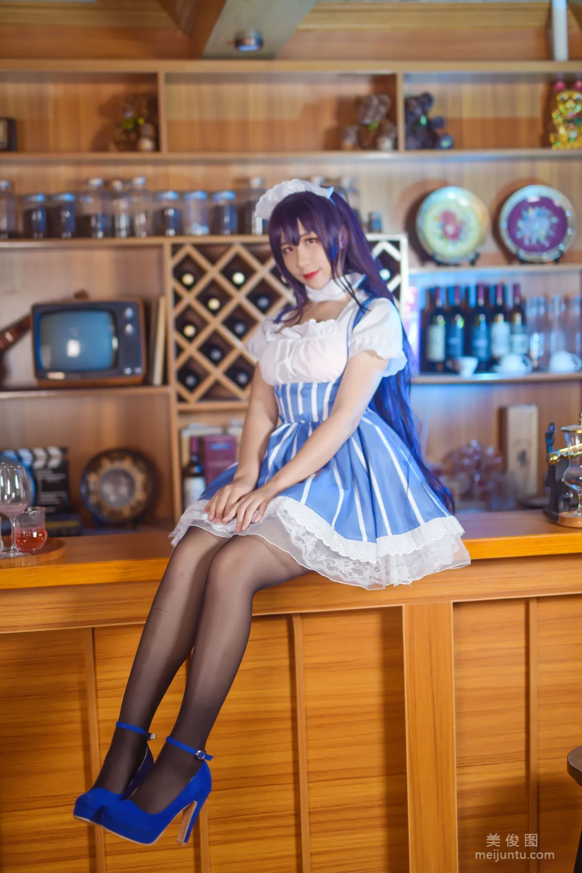 [網紅Coser] 九曲Jean 《加藤惠女仆》 寫真集 12