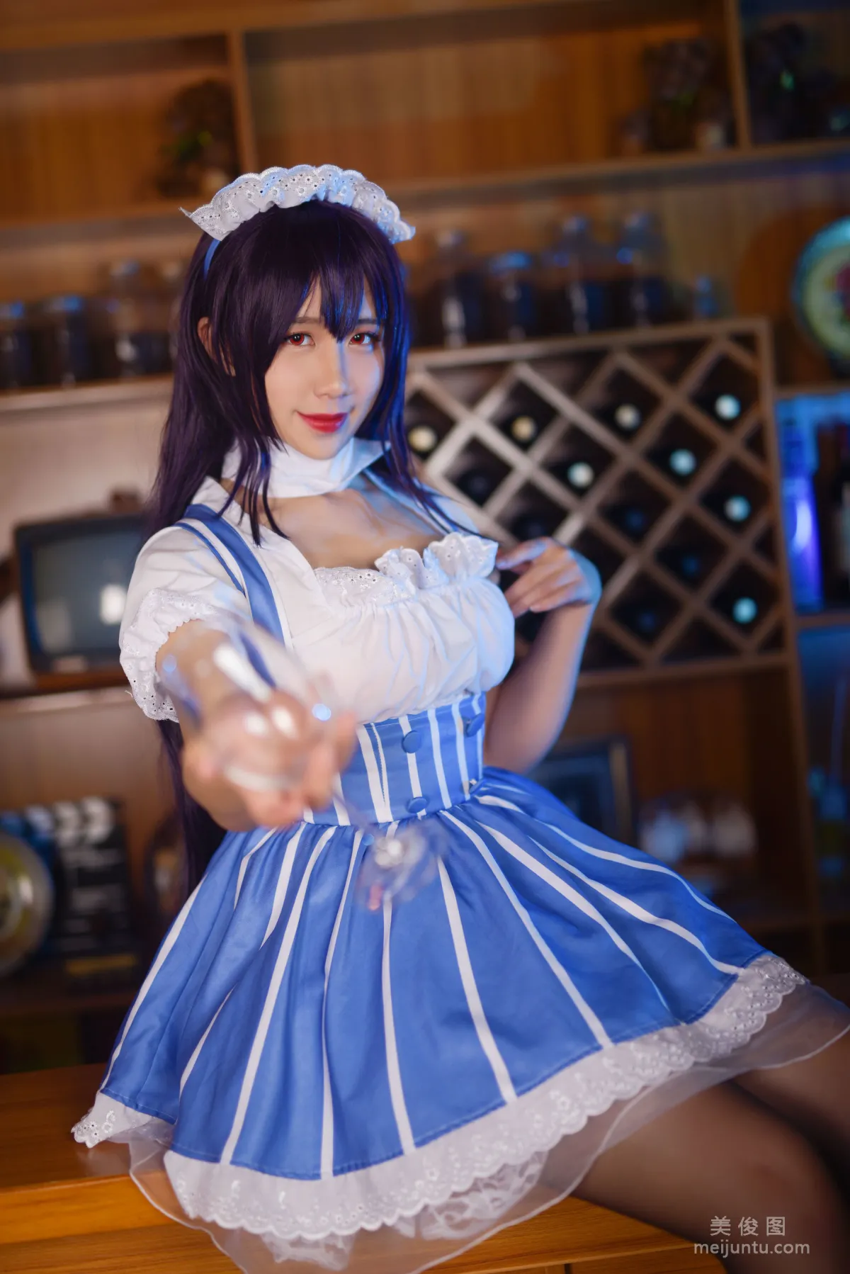 [網紅Coser] 九曲Jean 《加藤惠女仆》 寫真集 21