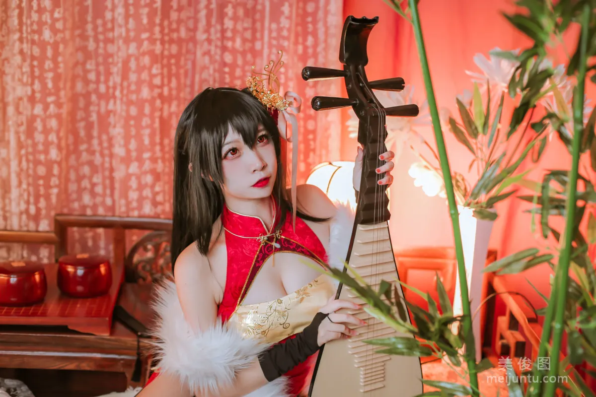 二佐Nisa 《碧藍大鳳旗袍》 寫真集 3