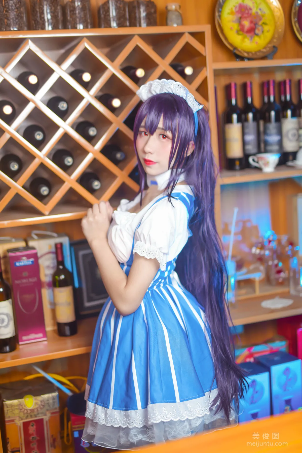[網紅Coser] 九曲Jean 《加藤惠女仆》 寫真集 2