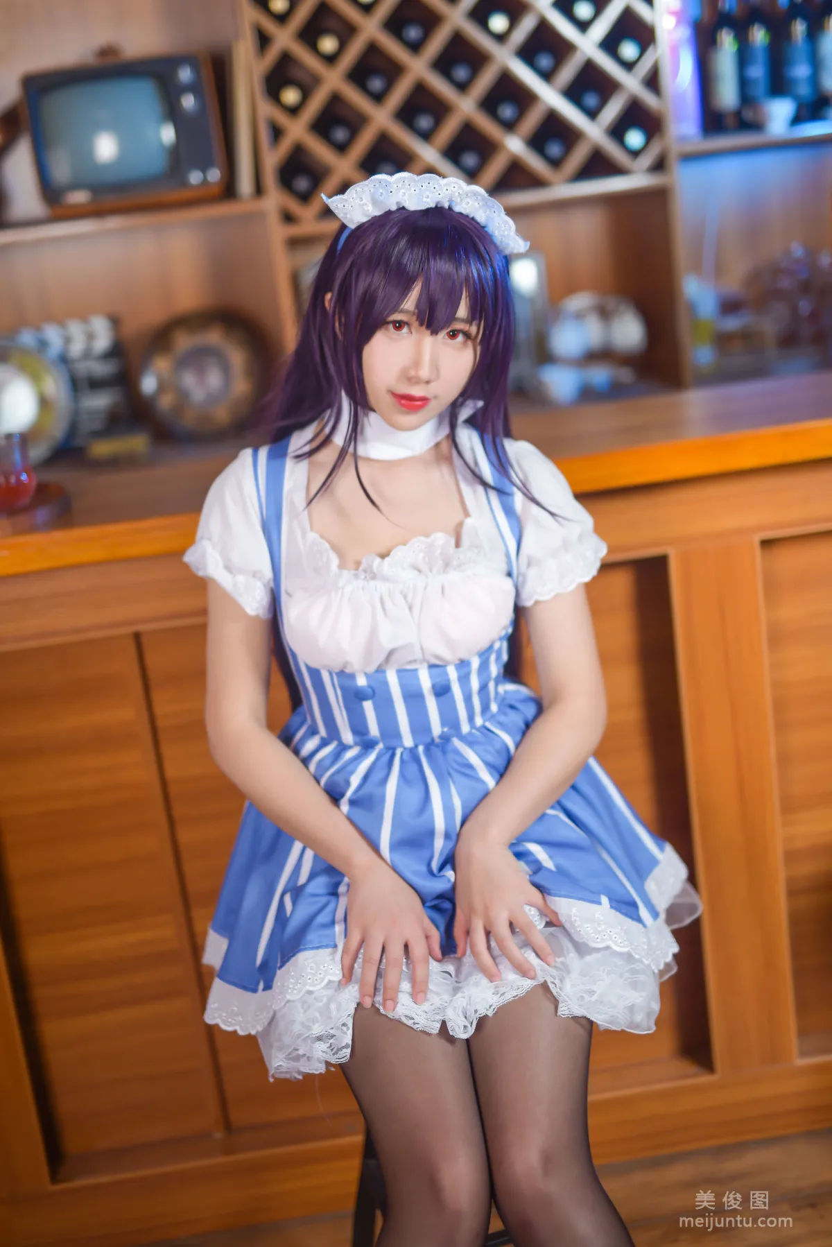 [網紅Coser] 九曲Jean 《加藤惠女仆》 寫真集 8