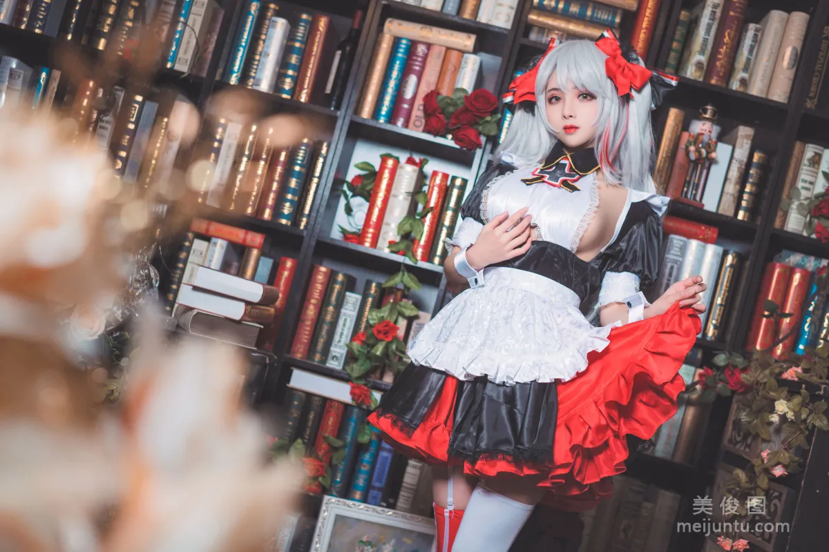 [網紅Coser] rioko涼涼子 《歐根女仆》 寫真集 2