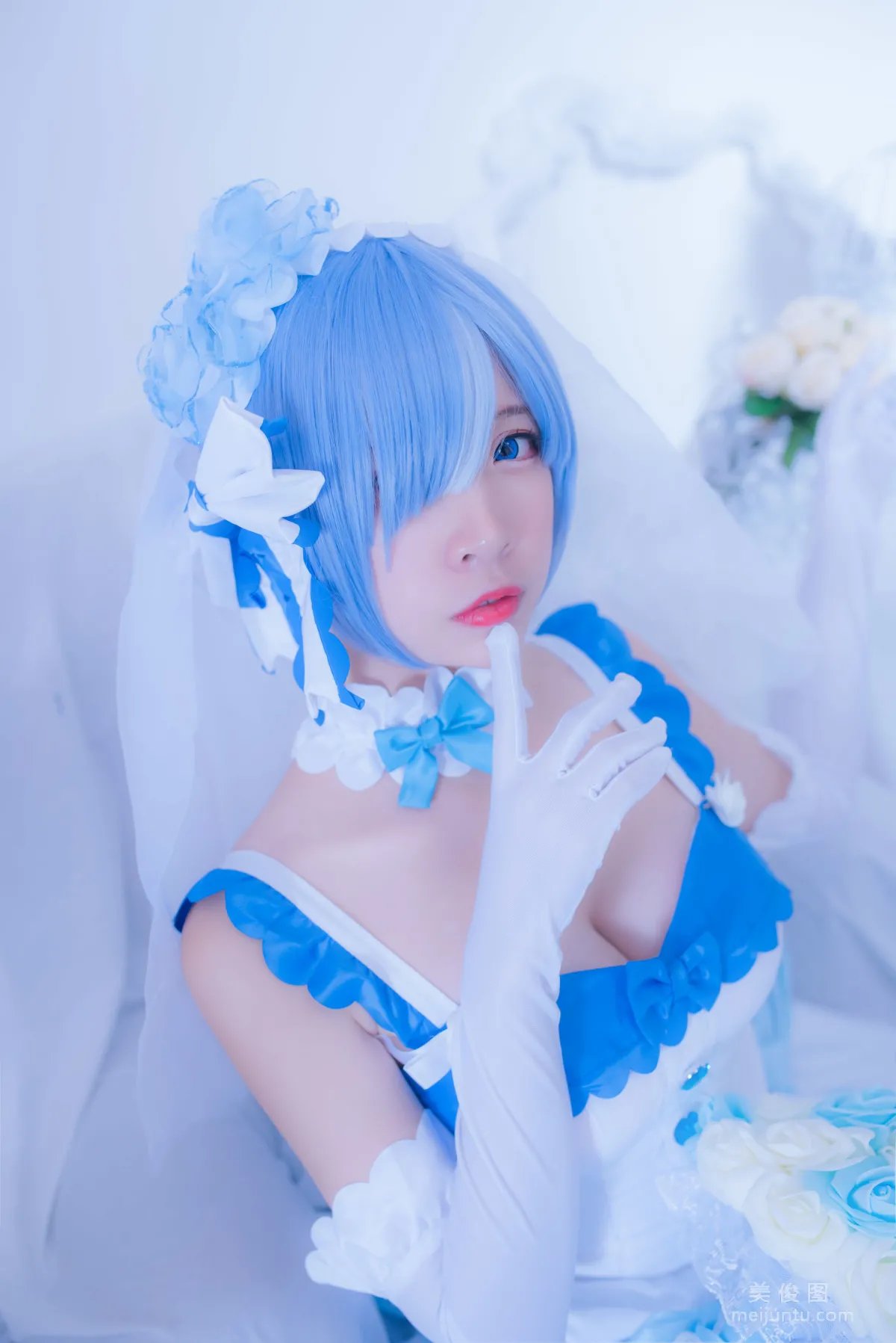 Coser二佐Nisa 《雷姆花嫁》 写真集13