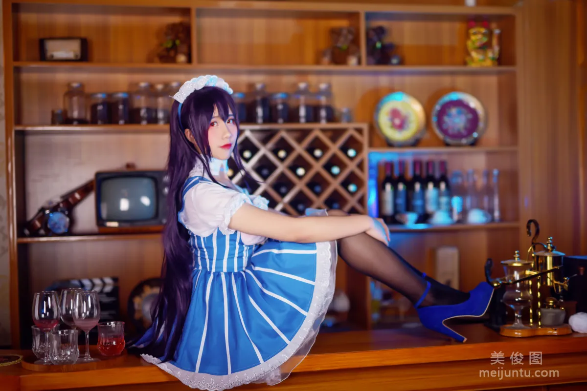 [網紅Coser] 九曲Jean 《加藤惠女仆》 寫真集 18