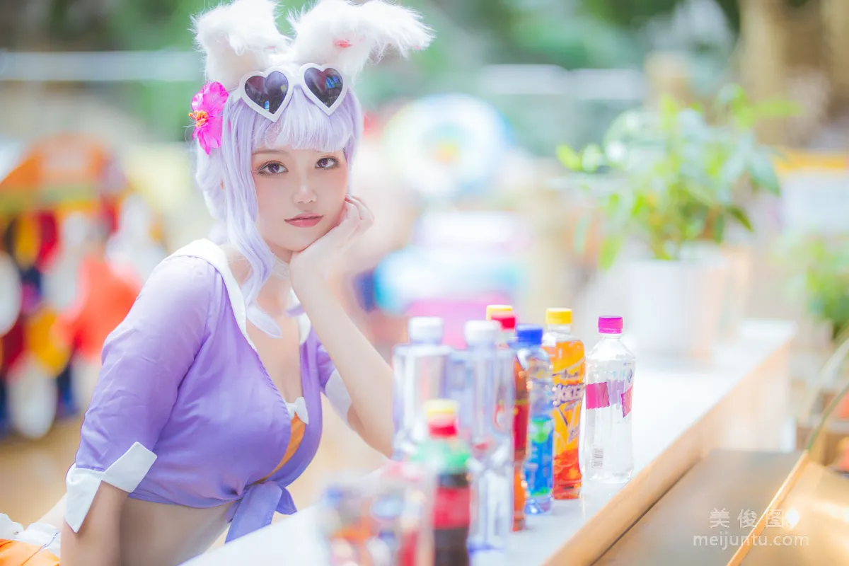 Coser戚顧兒MIKI 《王者榮耀 公孫離蜜桔之夏》 寫真集 15