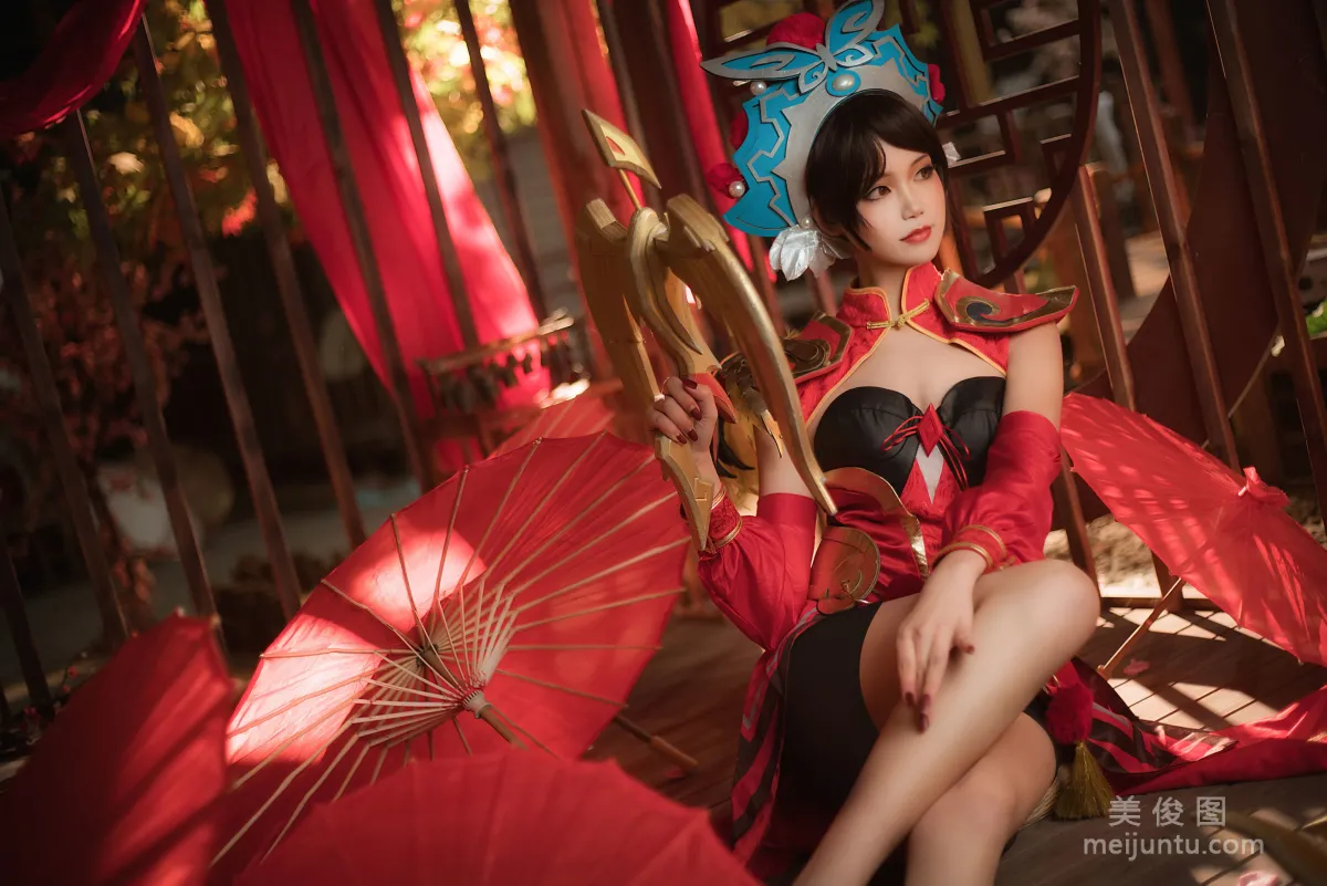 Coser戚顧兒MIKI 《王者榮耀 虞姬》 寫真集 10