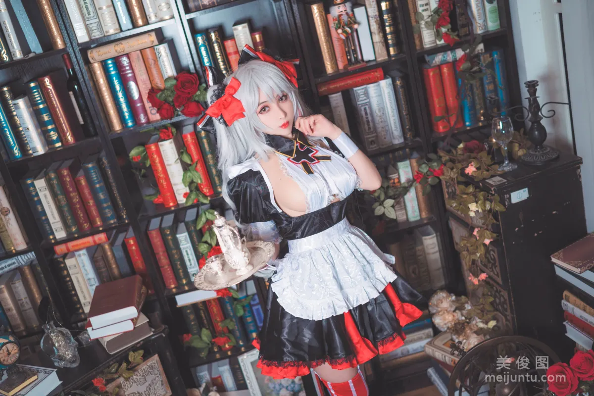 [網紅Coser] rioko涼涼子 《歐根女仆》 寫真集 3