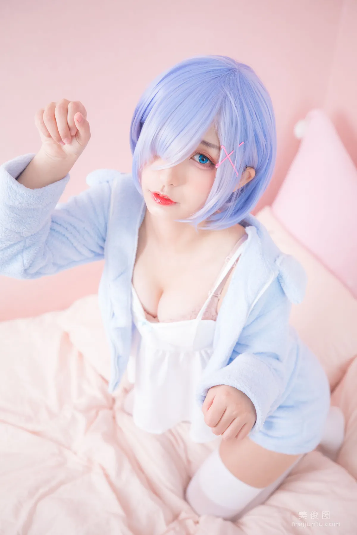 [網紅Coser] 古川kagura 《蕾姆》 寫真集 66