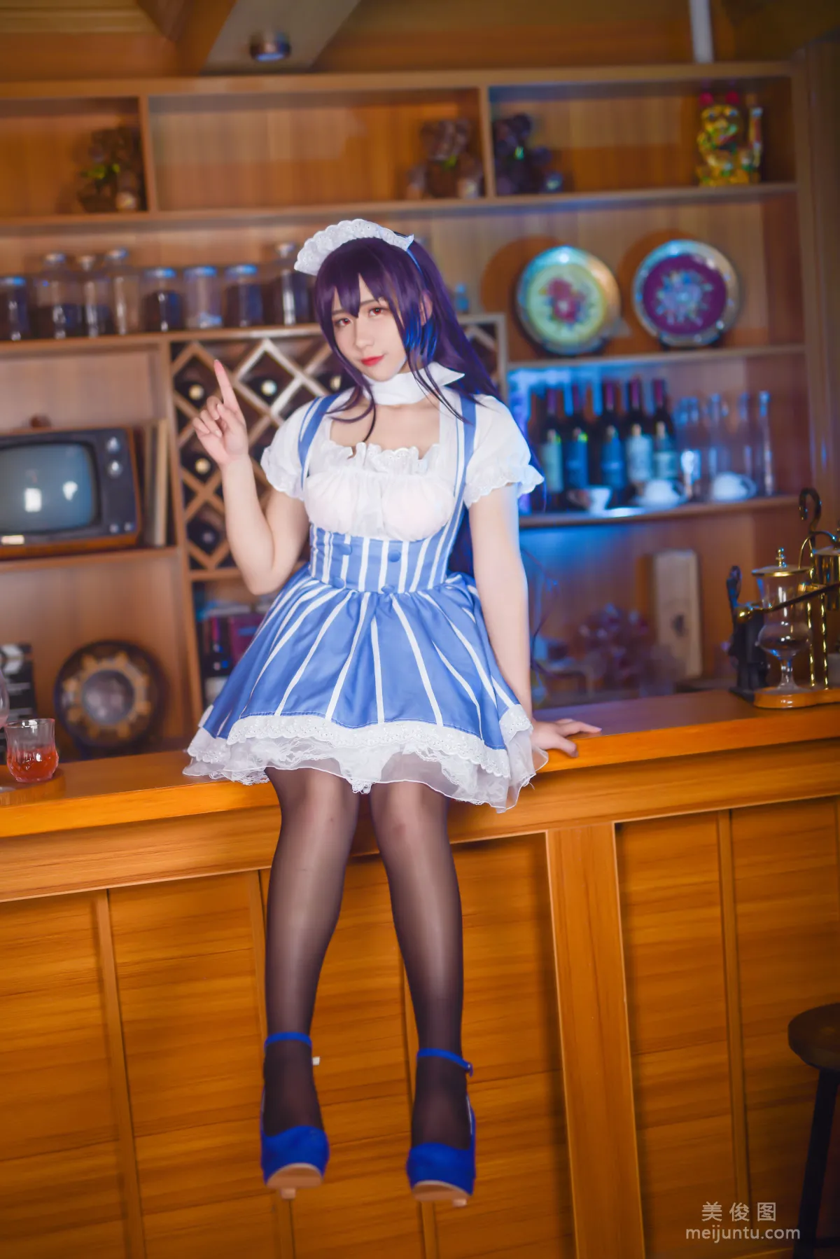 [網紅Coser] 九曲Jean 《加藤惠女仆》 寫真集 17
