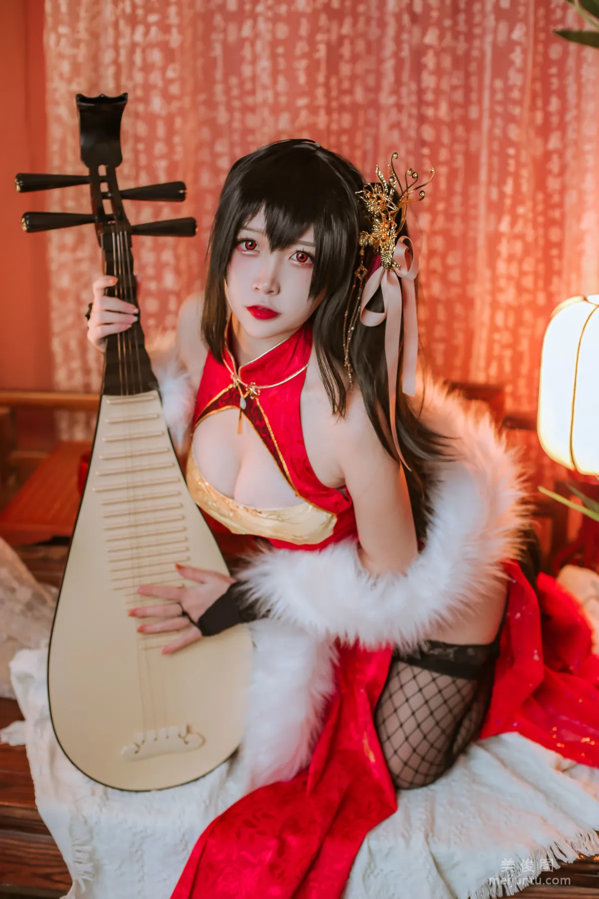 二佐Nisa 《碧藍大鳳旗袍》 寫真集 10