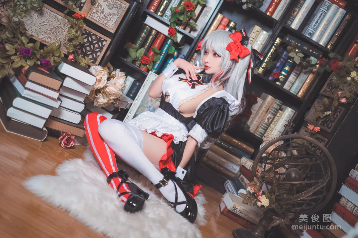 [網紅Coser] rioko涼涼子 《歐根女仆》 寫真集 15