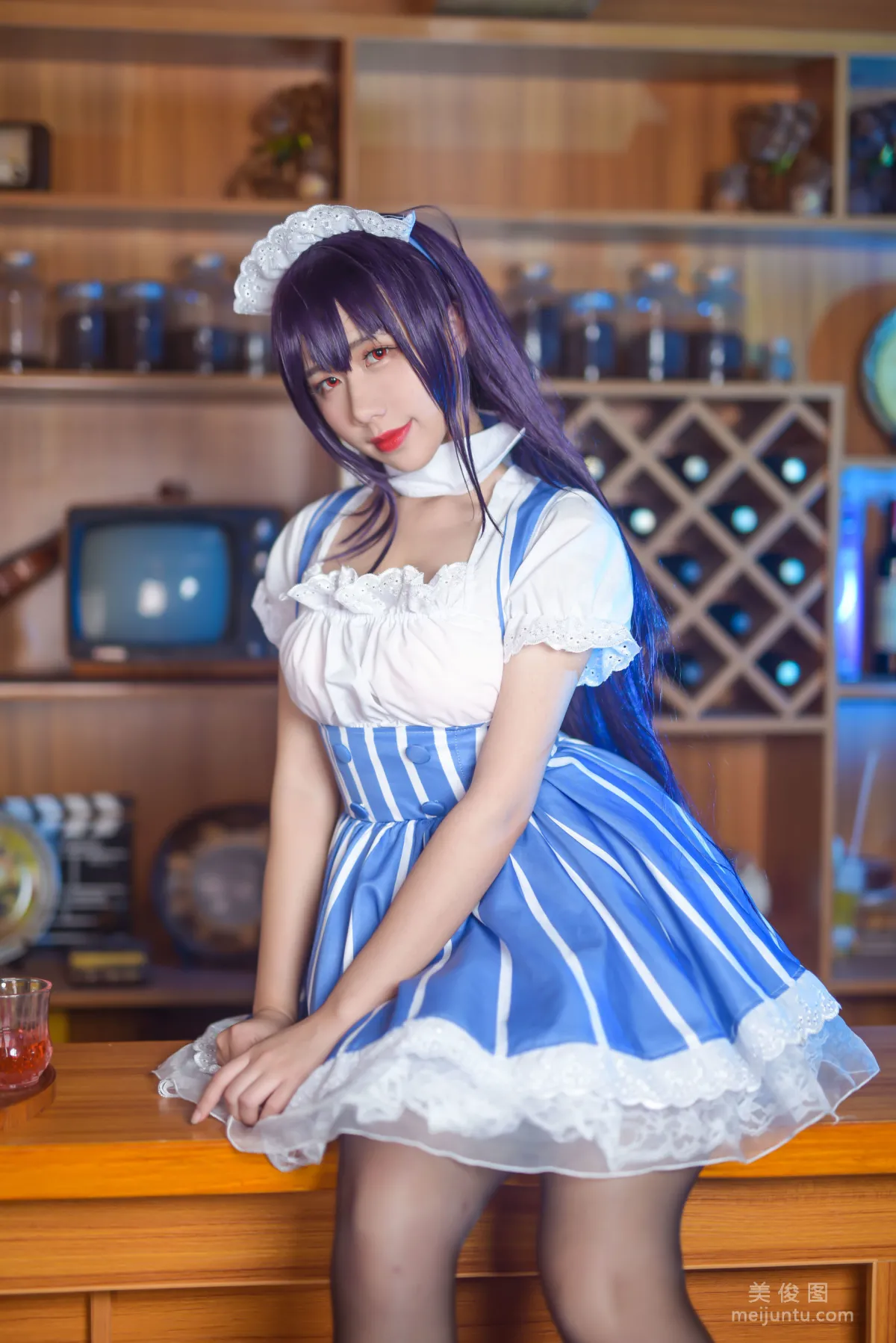 [網紅Coser] 九曲Jean 《加藤惠女仆》 寫真集 16