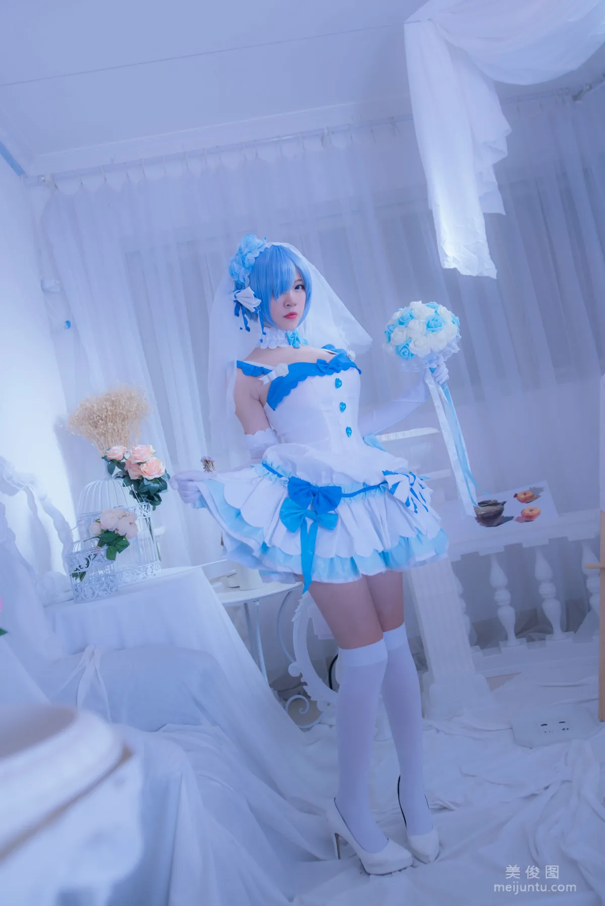 Coser二佐Nisa 《雷姆花嫁》 写真集23