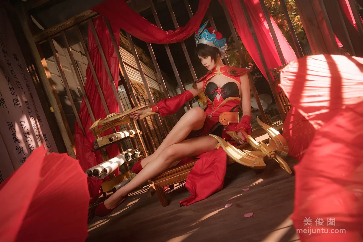 Coser戚顧兒MIKI 《王者榮耀 虞姬》 寫真集 5