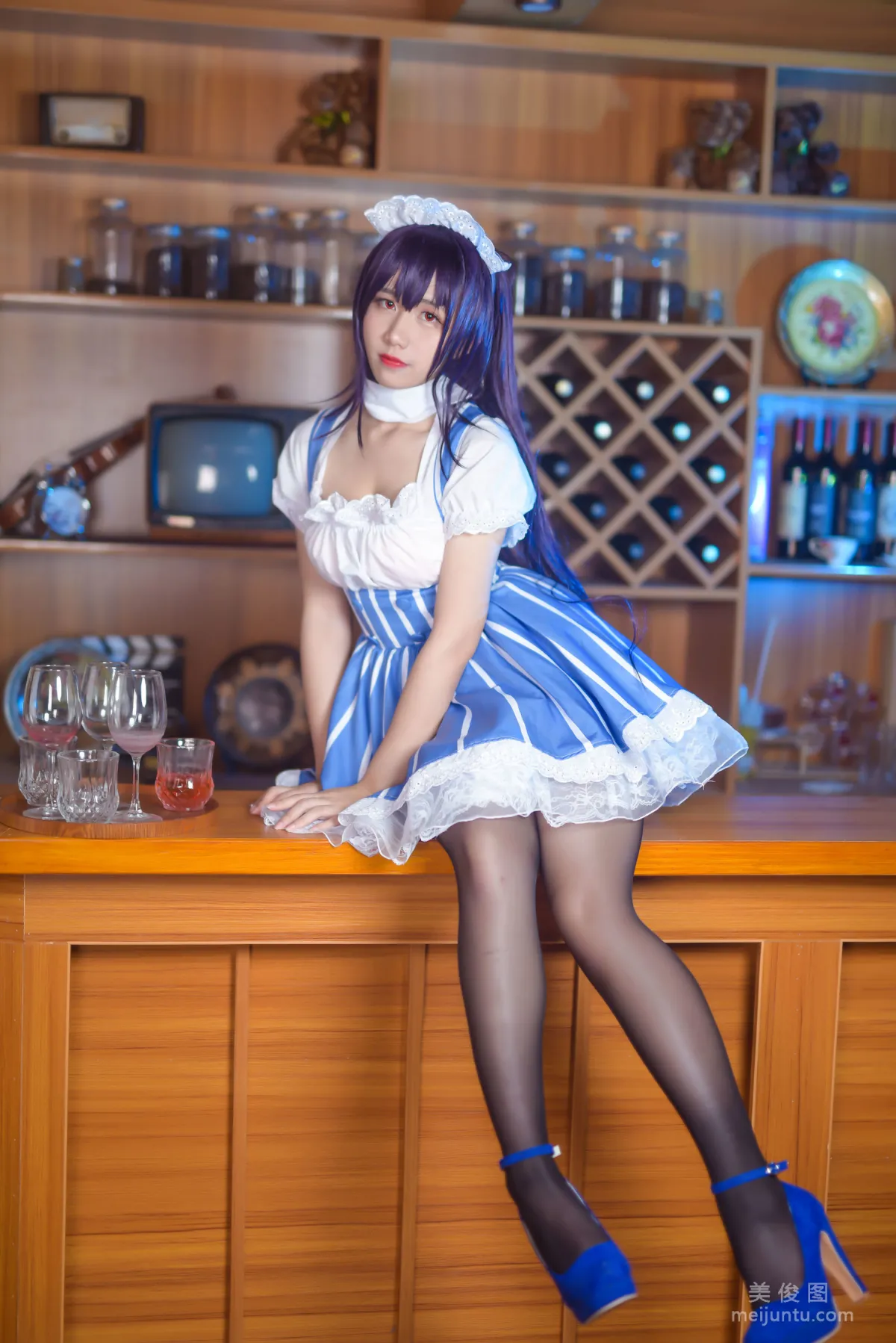 [網紅Coser] 九曲Jean 《加藤惠女仆》 寫真集 14