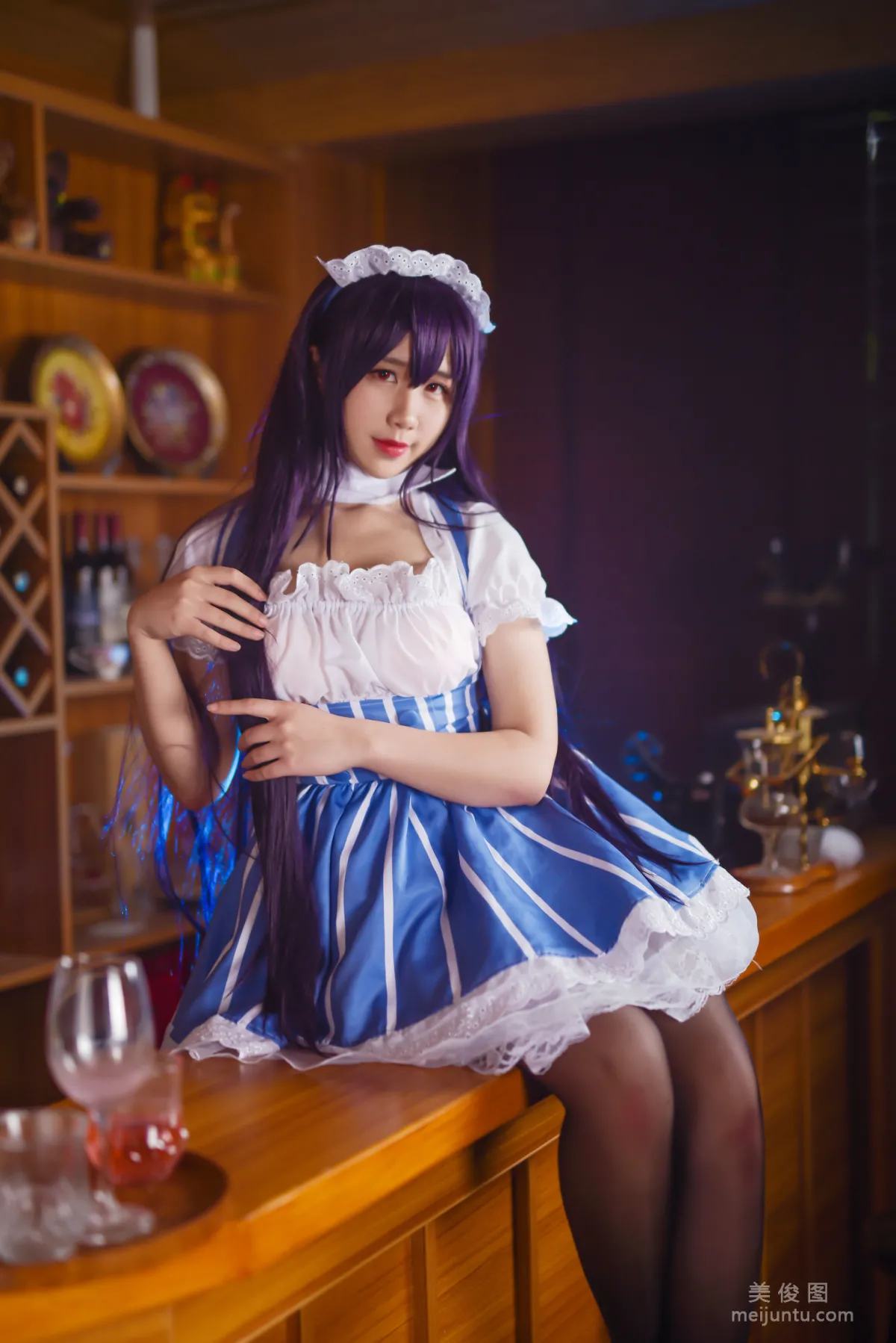 [網紅Coser] 九曲Jean 《加藤惠女仆》 寫真集 29