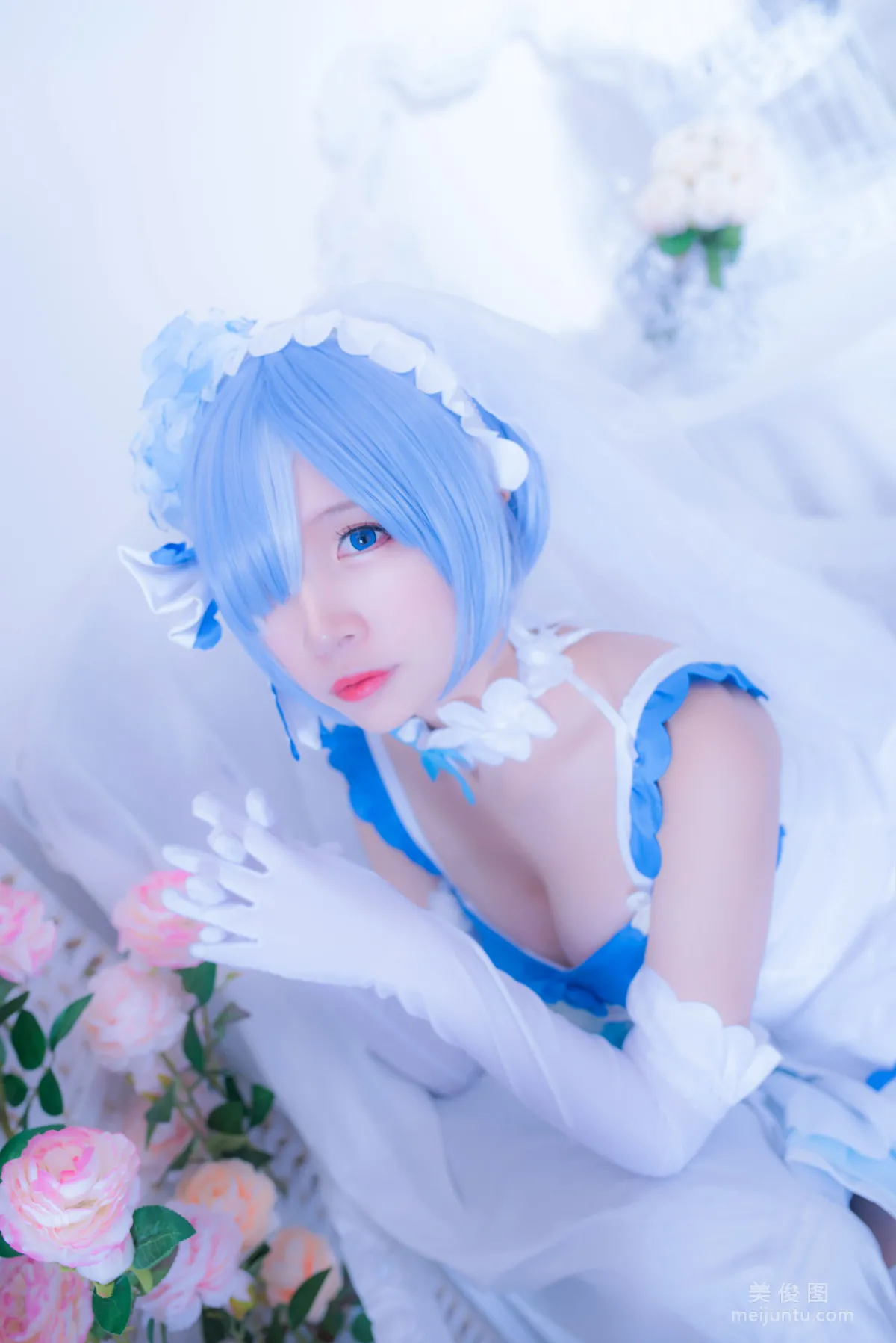 Coser二佐Nisa 《雷姆花嫁》 写真集3