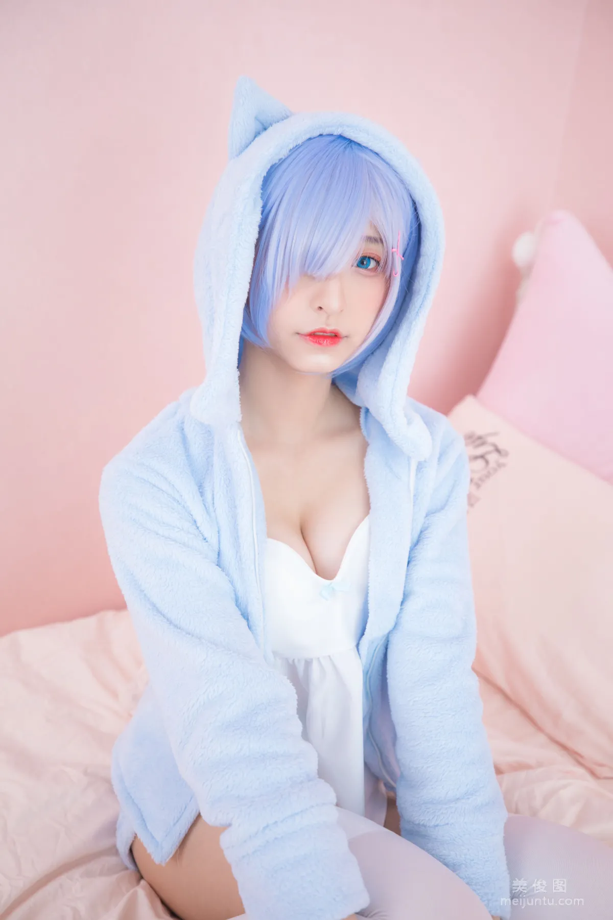 [網紅Coser] 古川kagura 《蕾姆》 寫真集 71