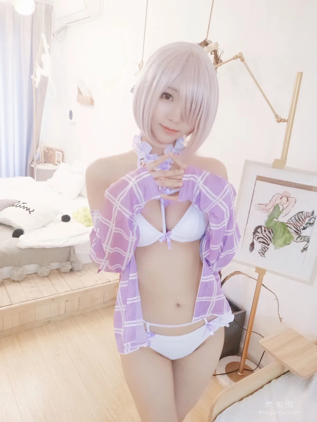 [Coser美女] 黑川 《瑪修内衣》 寫真集 39
