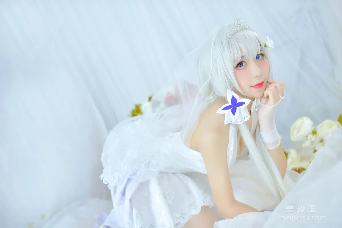 [網紅Coser] 九曲Jean 《婚紗》 寫真集 17