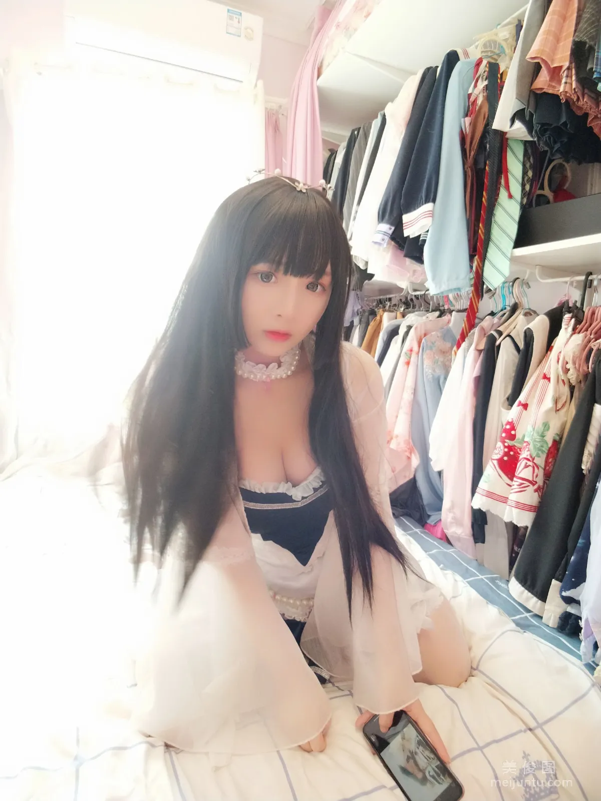 二次元美女古川kagura 《白絲》 寫真集 29