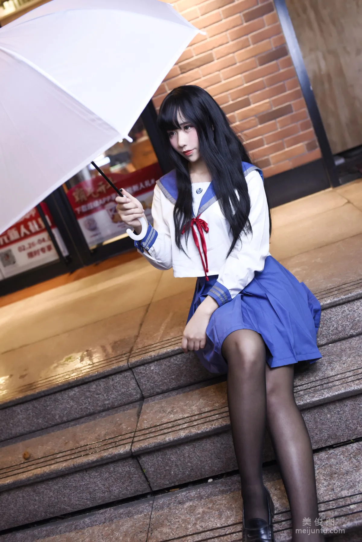 [網紅Coser] 九曲Jean 《JK制服》 寫真集 7