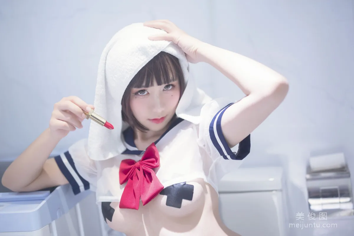 Coser九曲Jean 《JK透明制服》 写真集12