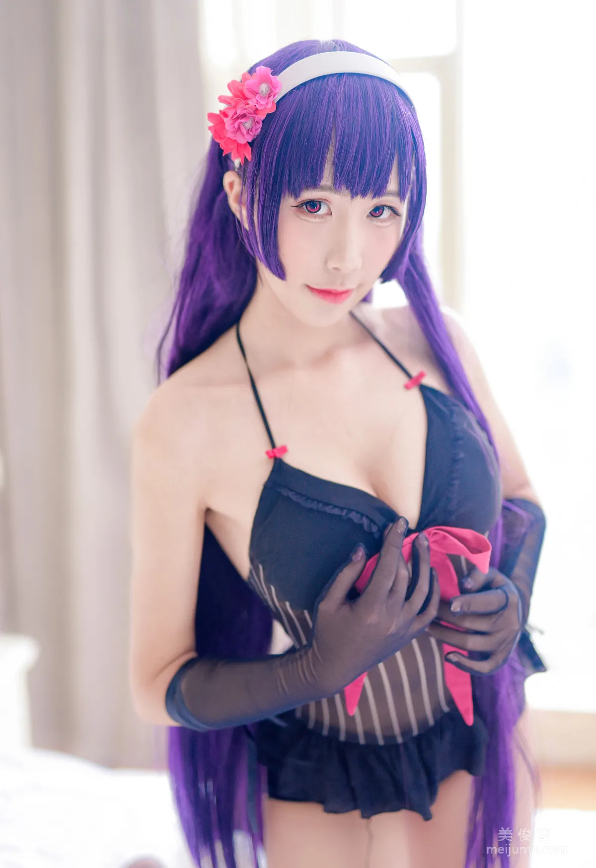 [網紅美女Coser] 九曲Jean 《狂三系列》 寫真集 30