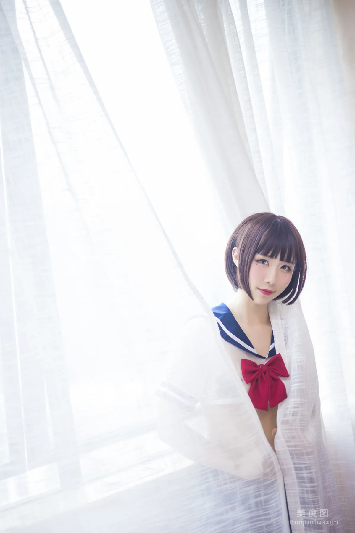 Coser九曲Jean 《JK透明制服》 写真集11
