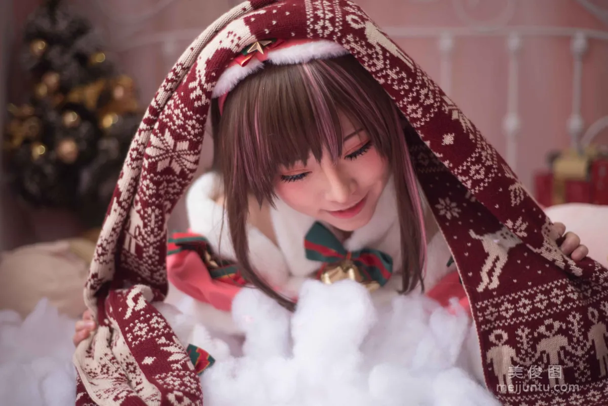 [網紅Coser] Kitaro_绮太郎 《聖誕節2》 寫真集 11