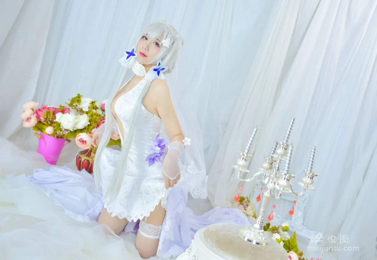 [網紅Coser] 九曲Jean 《婚紗》 寫真集 1