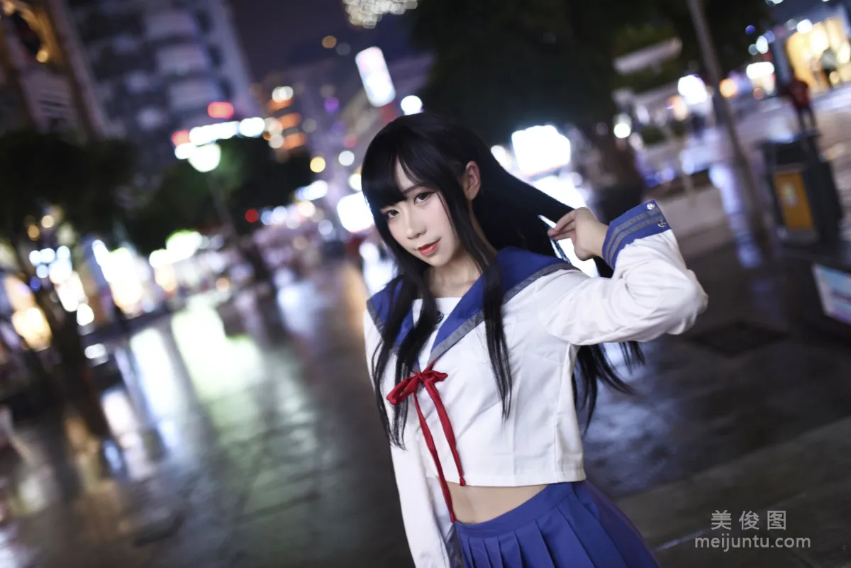 [網紅Coser] 九曲Jean 《JK制服》 寫真集 18