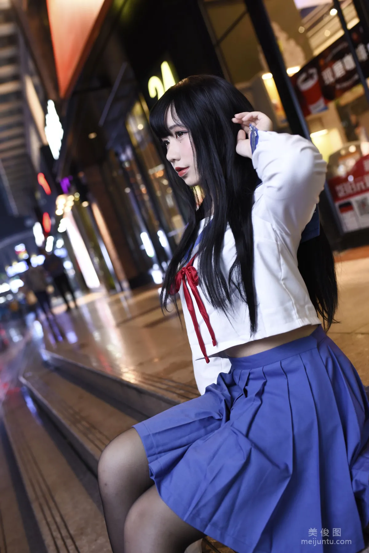[網紅Coser] 九曲Jean 《JK制服》 寫真集 9