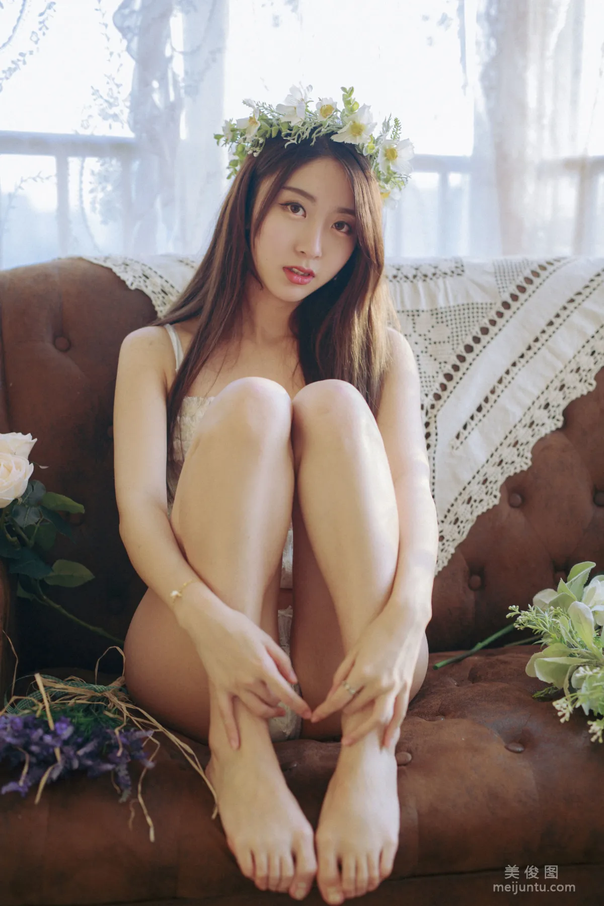 人氣Coser美女黑川 《花和夕陽》 寫真集 7