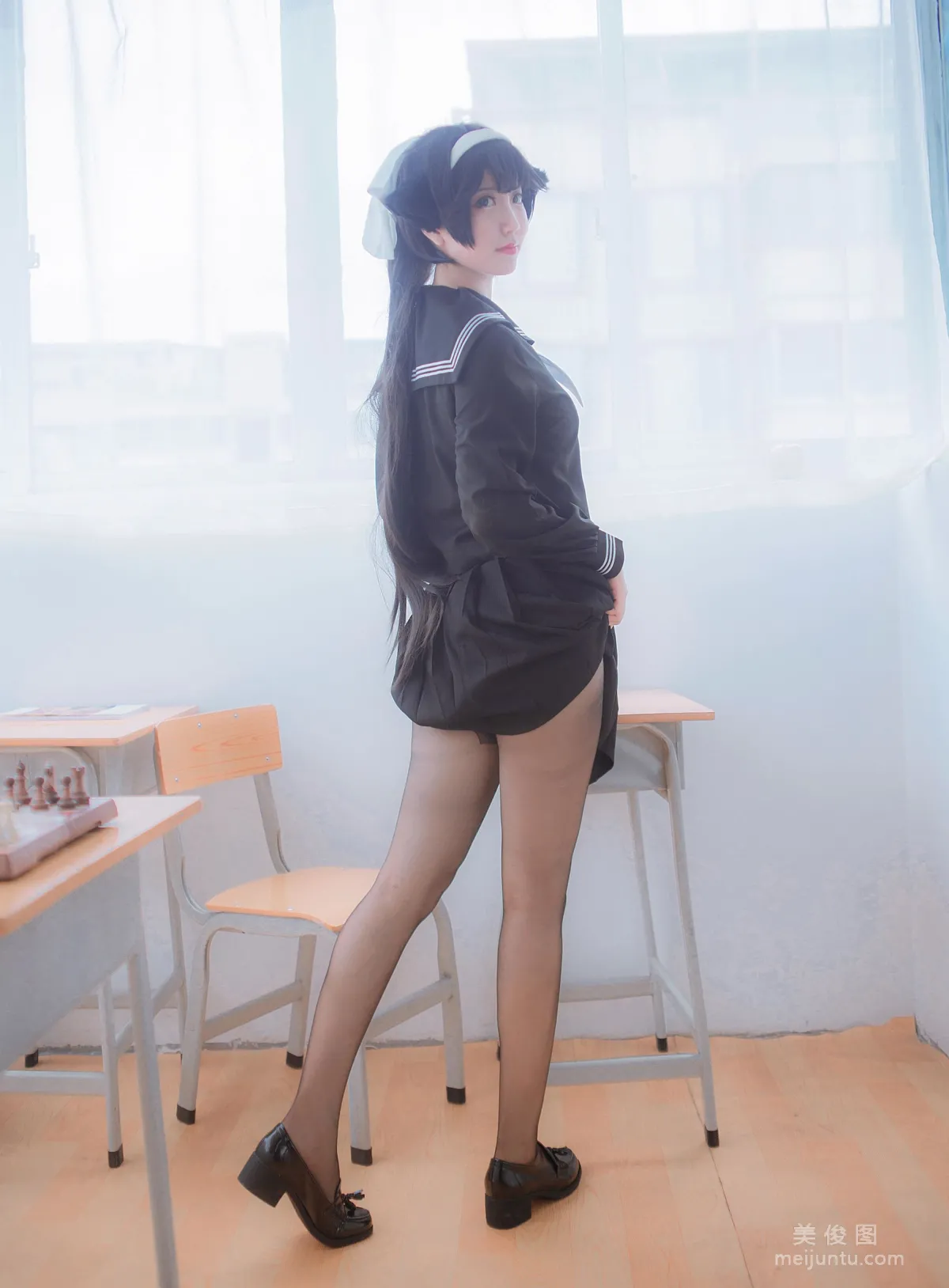 人氣美女Coser黑川 《獒犬制服》 寫真集 9