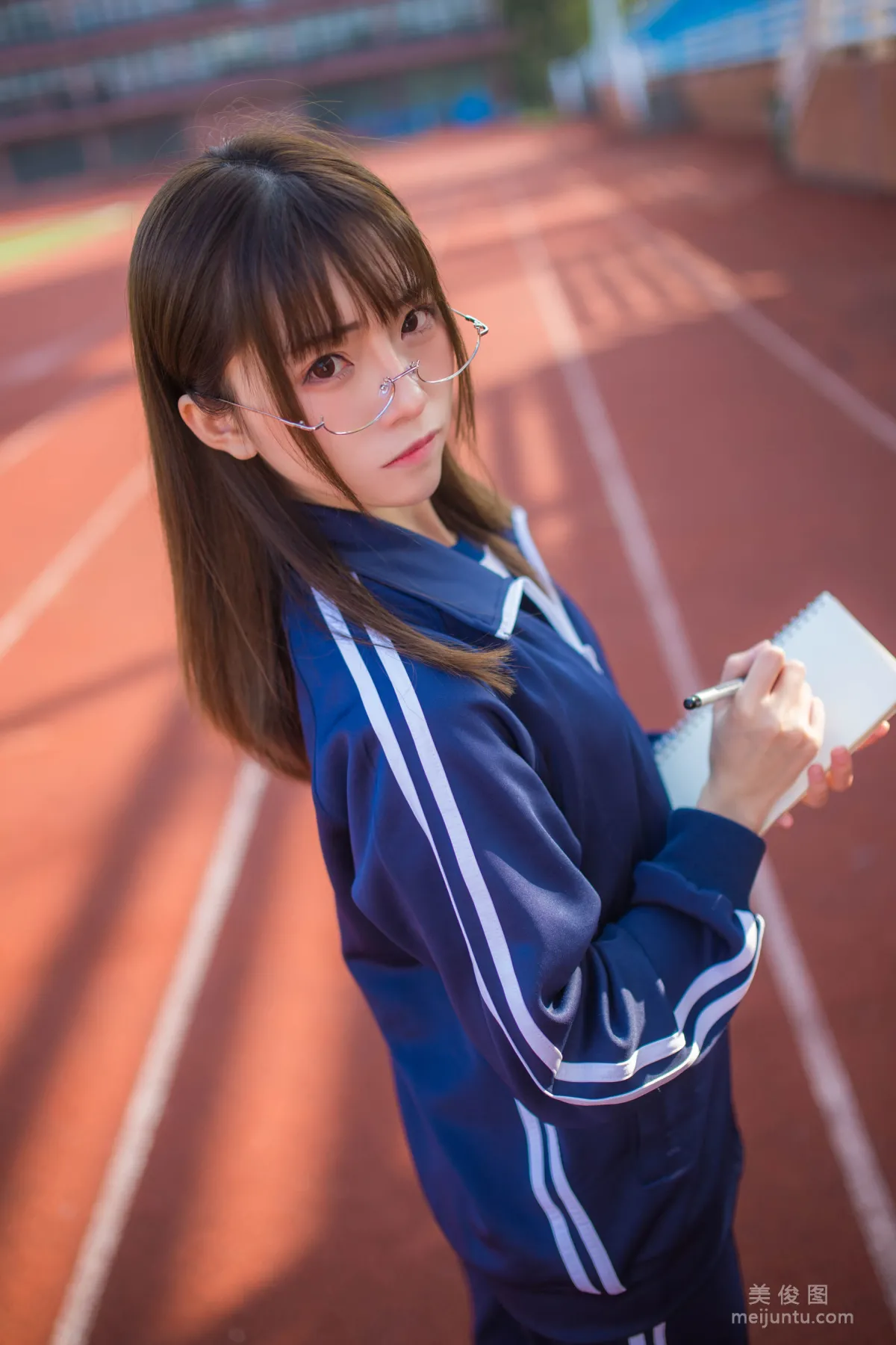 Coser美女Kitaro_绮太郎 《藍色運動服女孩》 寫真集 5