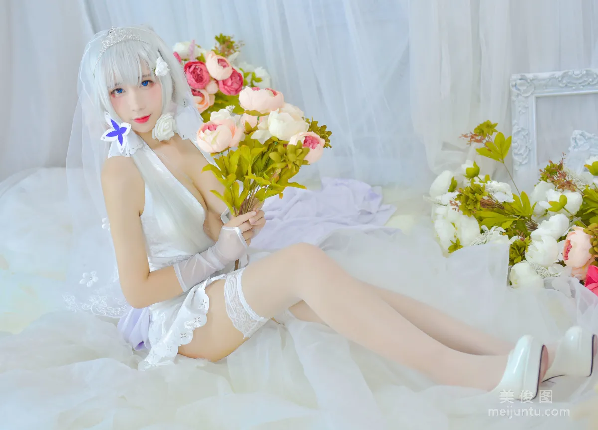 [網紅Coser] 九曲Jean 《婚紗》 寫真集 11